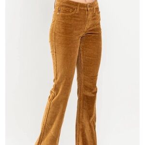 Judy blue mid rise corduroy boot cut jeans